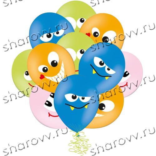 Шарики латекс Улыбка