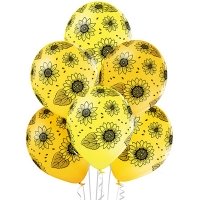 Шары с гелием Подсолнухи