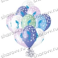 Шары латекс Русалочка