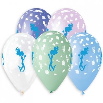 Шары латекс Русалочка