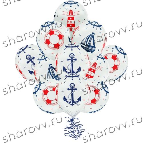 Шарики с гелием Морская тема
