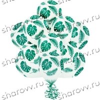 Шары латекс Тропические листья