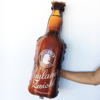 Шар фигура фольга Бутылка Пива