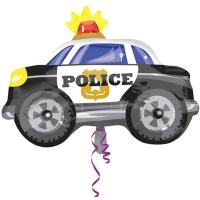Шар фигура фольга Машина Полиция