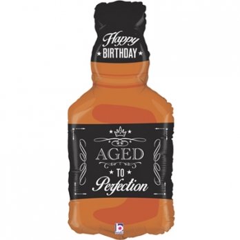 Шар фигура фольга HB Бутылка виски