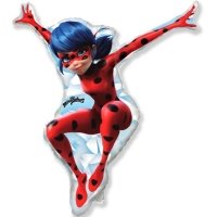 Шар фигура фольга Леди Баг