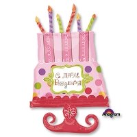 Шар фигура фольга ДР Сладкий Праздник