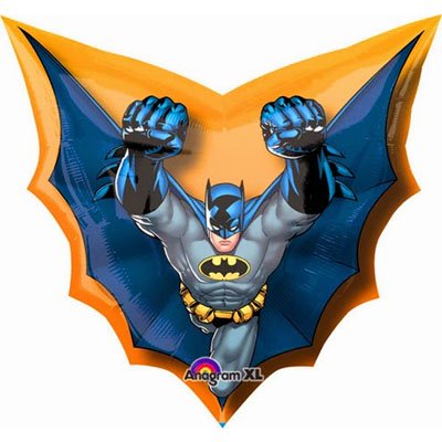 Шар фигура фольга Бэтмен в полете