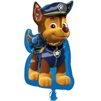 Шар фигура фольга Щенячий Патруль Чейз