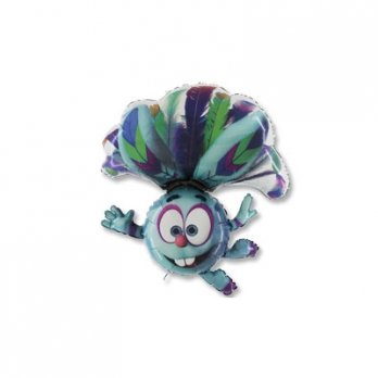 Шар фигура фольга Смешарики Легенда Крош