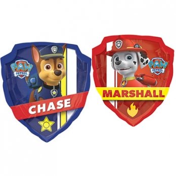 Шар фигура фольга Щенячий Патруль