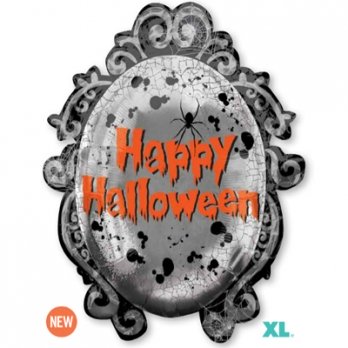 Шар фигура фольга Зеркало Хеллоуин