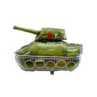 Шар фигура фольга Танк Т-34