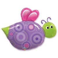 Шар фигура фольга Букашка садовая