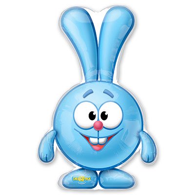 Шар фигура фольга Смешарики Крош