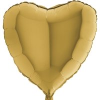Сердце золотого цвета