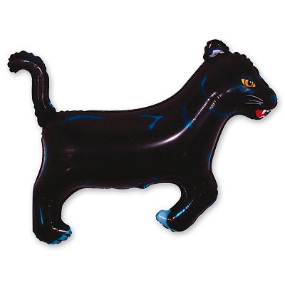 Шар фигура фольга Пантера