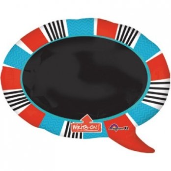 Шар открытка Овал цветной