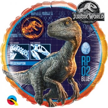 Шар круг фольга Парк Юрского Периода Динозавр