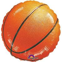 Шар круг фольга Баскетбольный мяч