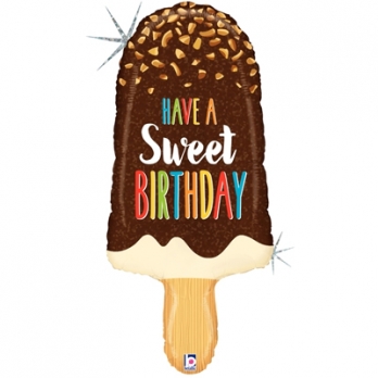 Шар фигура фольга HAVE A SWEET BIRTHDAY Мороженое