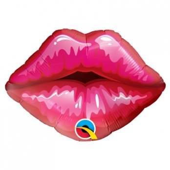 Шар фигура фольга Губы