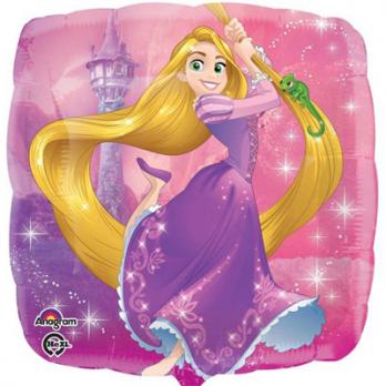 Шар квадрат фольга Рапунцель квадрат