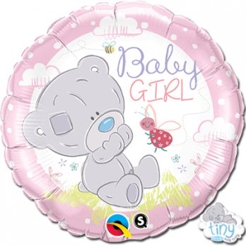 Шар круг фольга Me To You Tiny Малышка розовый