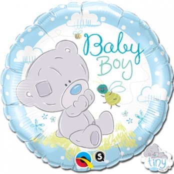 Шар круг фольга Me To You Tiny Малыш голубой