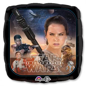 Шар квадрат фольга Звездные войны 7