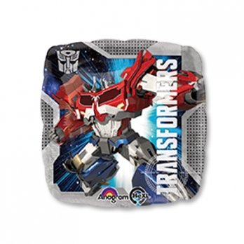 Шар квадрат фольга Трансформеры анимированные