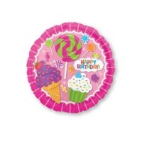 Шар круг фольга HB Лавка сладостей