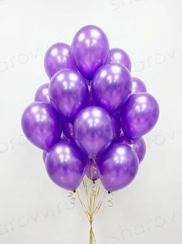 Шары металлик 35см. "Фиолетовые"