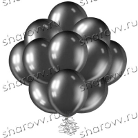 Шары металлик 35см. "Черные"