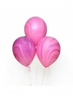 Шары латекс Агат розовый