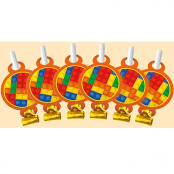 Язык-гудок Кубики 6шт.