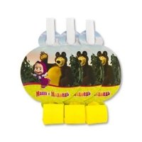 Язык-гудок Маша и Медведь 6шт.