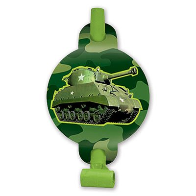 Язык-гудок Камуфляж 8шт.