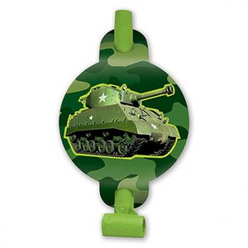 Язык-гудок Камуфляж 8шт.