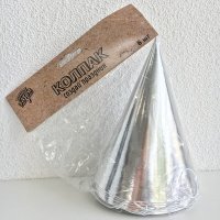 Колпак фольгированный серебряный 6шт.