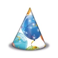 Колпак Шарики сверкающие 6шт.