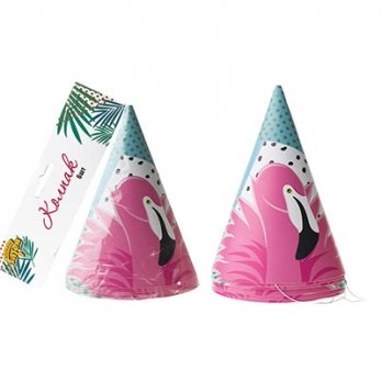 Колпак Фламинго 6шт.