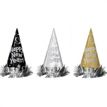 Колпак с бахром HNY Голливуд блеск 12шт.