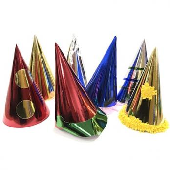 Колпак большой фольг. ассорти