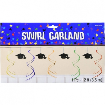 Гирлянда Спираль Выпускник мульти 3,6м