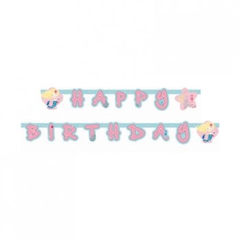 Гирлянда-буквы HB Русалочка 1,8м