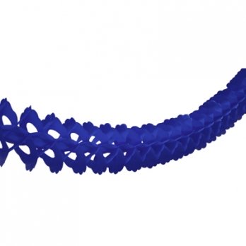 Гирлянда бум Декор синяя 3,6м