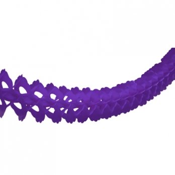 Гирлянда бум Декор фиолетовая 3,6м