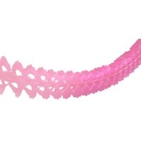 Гирлянда бум Декор розовая 3,6м