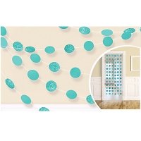 Гирлянда Круги Robin Egg блеск 2,1м/6шт